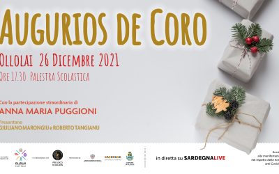 AUGURIOS DE CORO 26 DICEMBRE 2021 A OLLOLAI