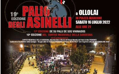 PALIO DEGLI ASINELLI 2022 – PROGRAMMA BROCHURE, MANIFESTI, DCOUMENTI