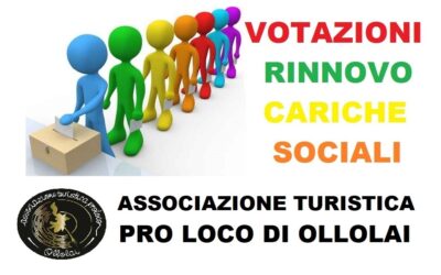 CONVOCAZIONE ASSEMBLEA SOCI PRO LOCO OLLOLAI