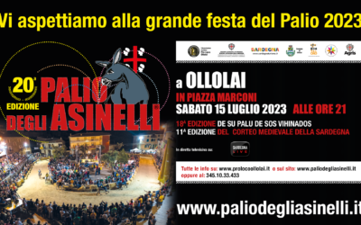 IL PALIO DEGLI ASSINELI SABATO 15 LUGLIO 2023, ORE 21:00 OLLOLAI